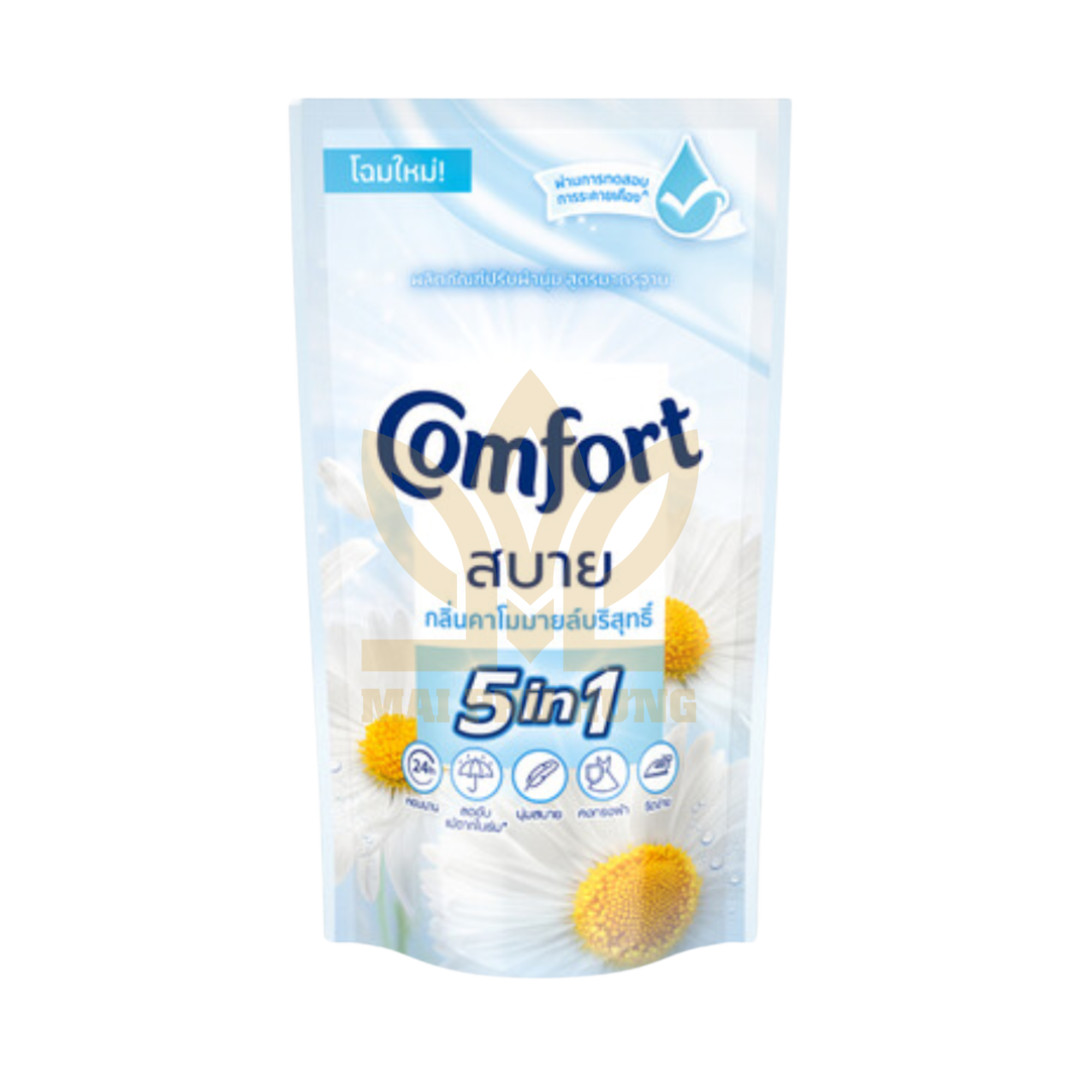 Nước xả Comfort Thái Lan Hương Hoa Cúc Chamomile túi 500ml 14 Nước xả Comfort Thái Lan màu trắng