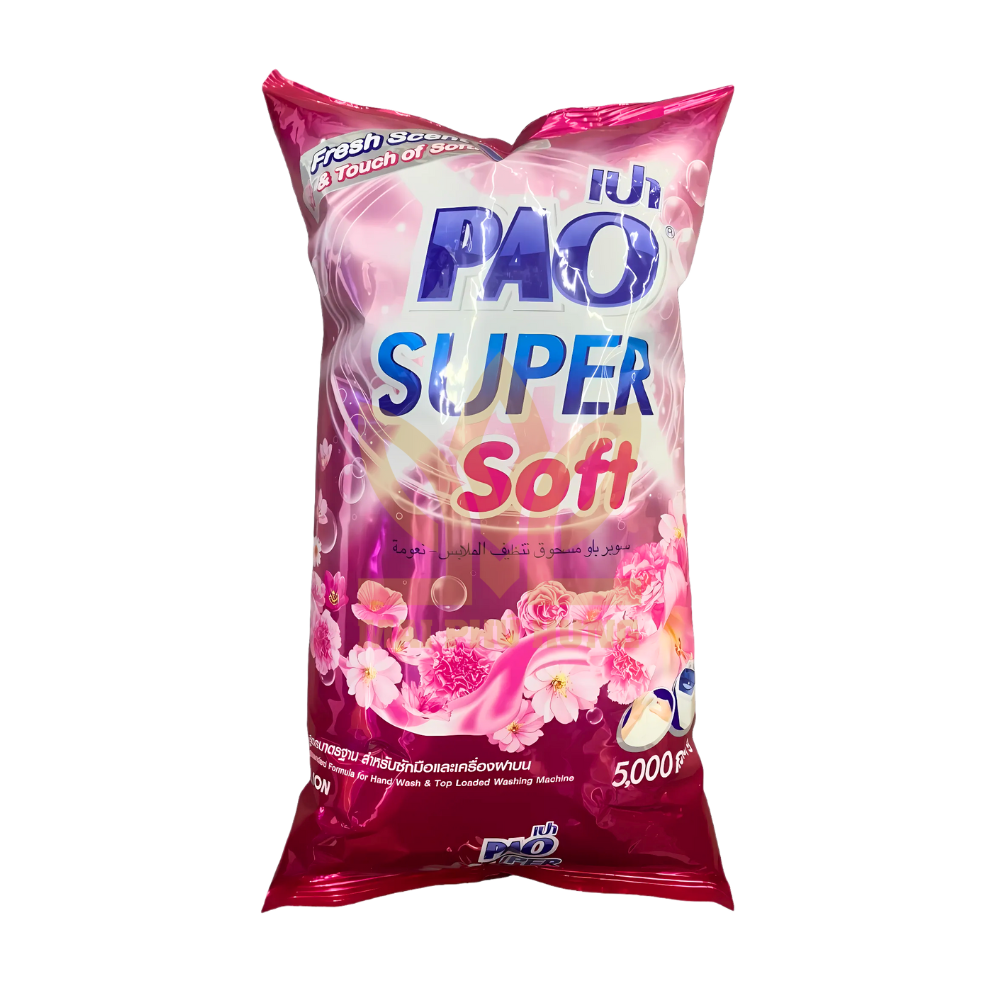 Bột Giặt Pao Super Soft túi 5kg 14 Bột Giặt Pao Super Soft túi 5kg