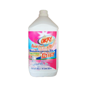 Nước lau sàn Okay Floral Fresh can 3,8 lít
