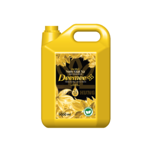 Nước Giặt Xả Deemee Hương Hoa Ngọc Lan Tây Diệu Kỳ can 5000ml mặt trước